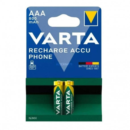 Battery - Varta Recharge Accu Phone AAA 800mAh 2pcs