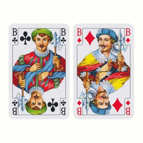 Card Deck - Piatnik Bridge Poker Whist Cards 55 pcs Green and Brown