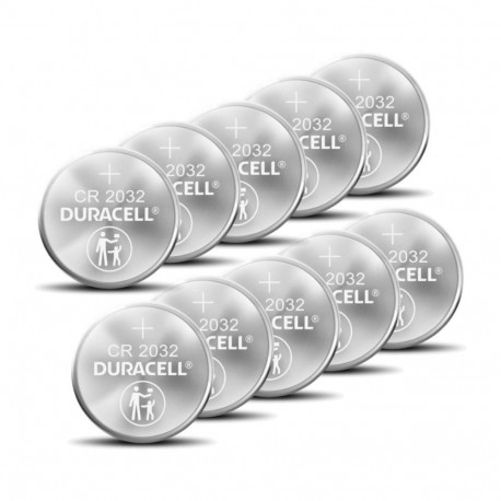 Battery - Duracell CR2032 Lithium Coin Batteries 10 Pack 3V