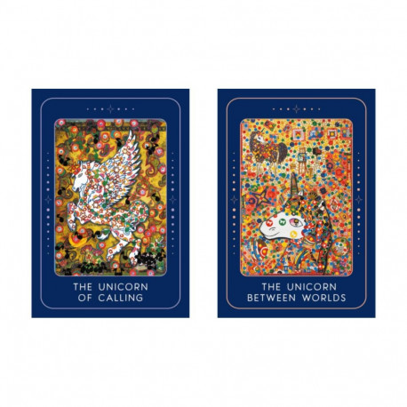 Oracle Cards - The Unicorn Path Oracle Cards (Watkins Publishing, 44 illustrated cards, instruction 