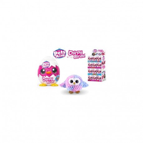 Toy - Zuru Pets Alive Chirpy Birds Interactive Plush 24 Assorted Designs