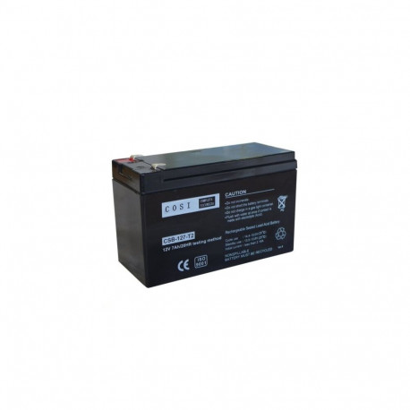 Battery - Nordmark 12V 7Ah AGM Lead Acid Deep Cycle Black