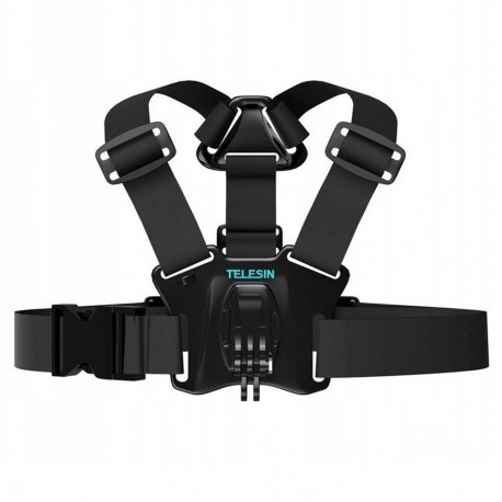 Camera Mount - Telesin GP-CGP-T07 Chest Strap for GoPro, DJI Osmo Action
