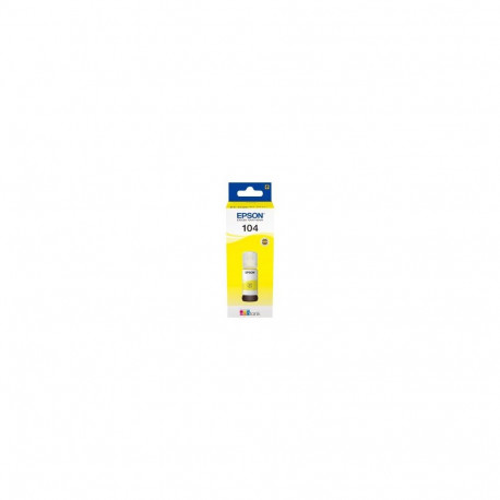 Ink Cartridge - Epson Ink 104 EcoTank 65ml Yellow C13T00P440