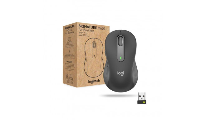 Input Device - Logitech Signature M650 Wireless Mouse Bluetooth Android Graphite