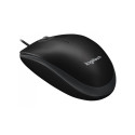 Optical Mouse - Logitech B100 800 DPI USB Ambidextrous Black