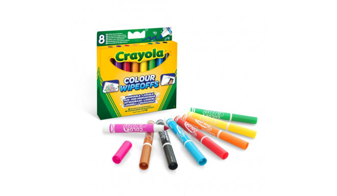 CRAYOLA Markers for whiteboard, 8 pcs