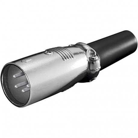 Goobay Microphone Plug, XLR male (4-pin) 4 Pin