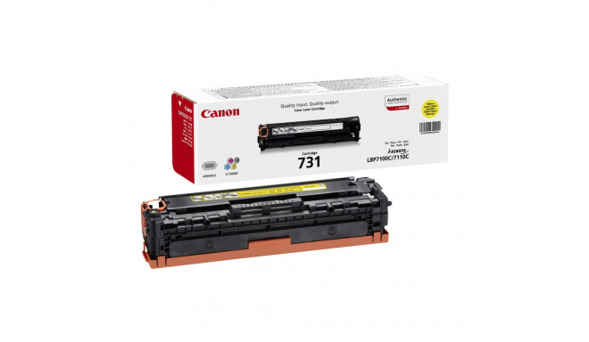 CANON cartridge 731 yellow