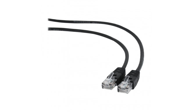 GEMBIRD CAT5e UTP Patch cord black 3m