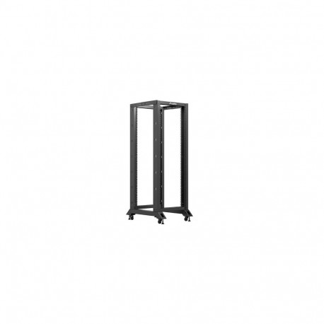 OPEN RACK 19" 32U 600X800 BLACK LANBERG V2 (FLAT PACK)
