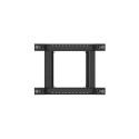 OPEN RACK 19" 32U 600X800 BLACK LANBERG V2