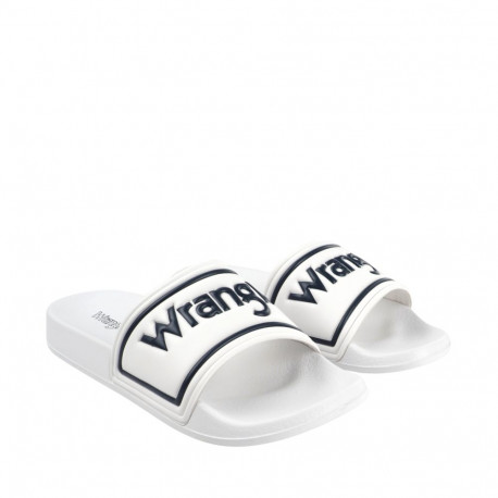 Klapki męskie Wrangler Averell białe 20261059 1FG 41