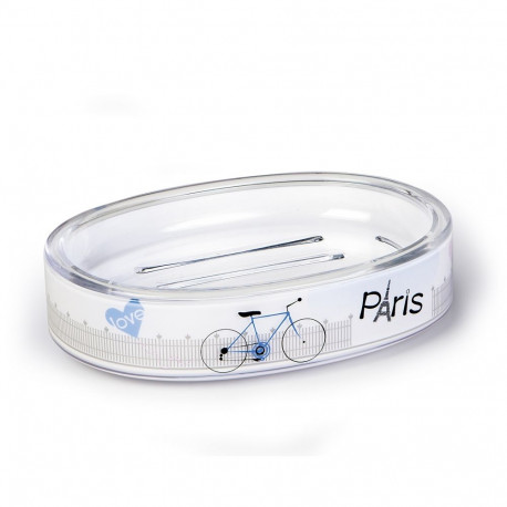 Tatkraft Paris vannitoatarvikute komplekt 5-st: seebialus, seebidosaator, vannitoatops, hambaharjaho