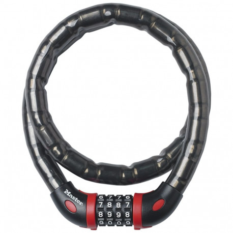 Master Lock soomustatud kaabellukk kombinatsiooniga 8226EURDPRO