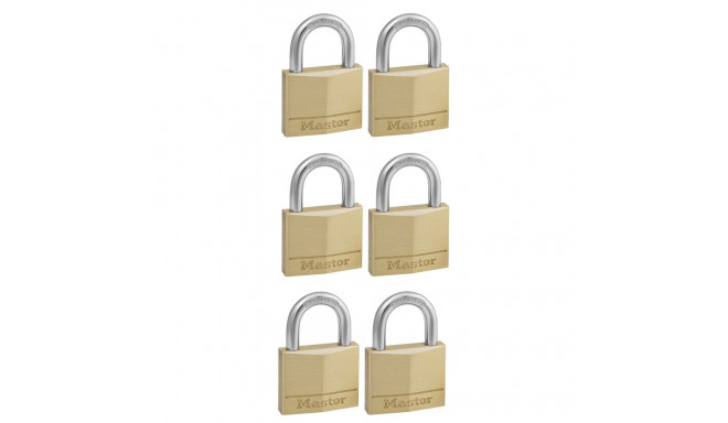 6x1 Master Lock Padlock 22mm 140EURSIX
