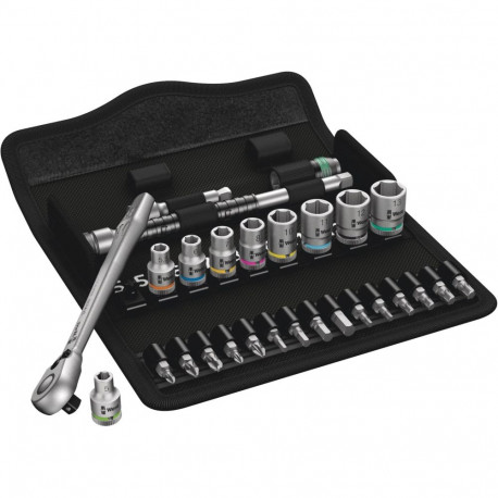 WERA 8100 SA 8 Zyklop Metal Ratchet Set