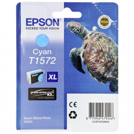 Epson ink cartridge cyan T 157                     T 1572