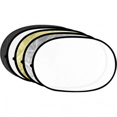 Godox RFT-05 - 5in1 ketas komplekt kokkupandav reflektori komplekt 80x120 cm