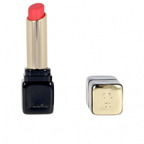 GUERLAIN KISSKISS barra de labios mate luminosa confort 16h #520 Sexy Coral 2,8 gr