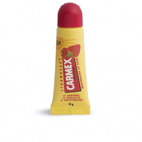 CARMEX huulepalsam maasikamaitseline SPF15 10gr