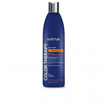 KATIVA COLOR THERAPY efecto anti anaranjado champú 355 ml