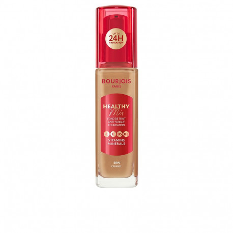 BOURJOIS HEALTHY MIX base de maquillaje #58W-Caramel 30 ml