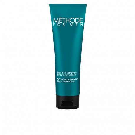 MÉTHODE JEANNE PIAUBERT MÉTHODE FOR MEN Gel 3en1 Nettoyant Exfoliant&Purifiant 125 ml