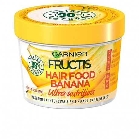 Garnier Fructis juuksemask Hair Food Banana sügavalt toitev 390ml