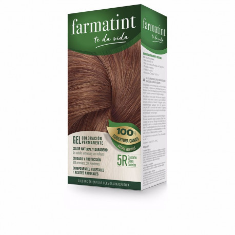 Farmatint püsivärv-geel #5r 5u, helepruun vaskne