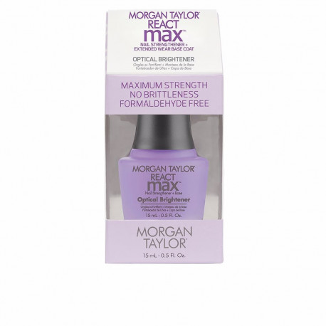 MORGAN TAYLOR REACT MAX OPTICAL nail strengthener + base 15 ml