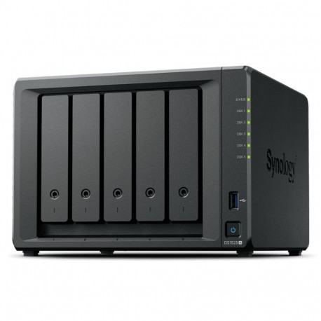 NAS Võrgusalvesti Synology DS1525+ Must AMD Ryzen V1500B