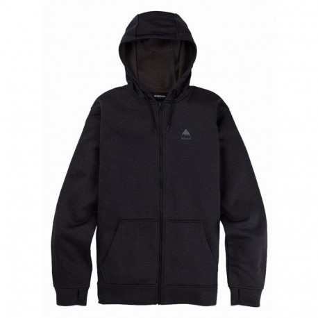 Dressipluus kapuutsiga, meeste Burton Oak Full-Zip Must - S
