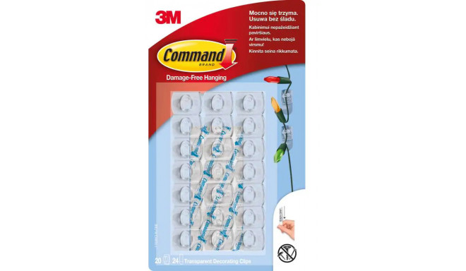 3M adhesive hooks Command mini 20pcs