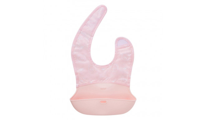 Bib Foldable Easy Light pink