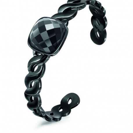 Bracelet Folli Follie 3B15T013KK Black (17 cm)