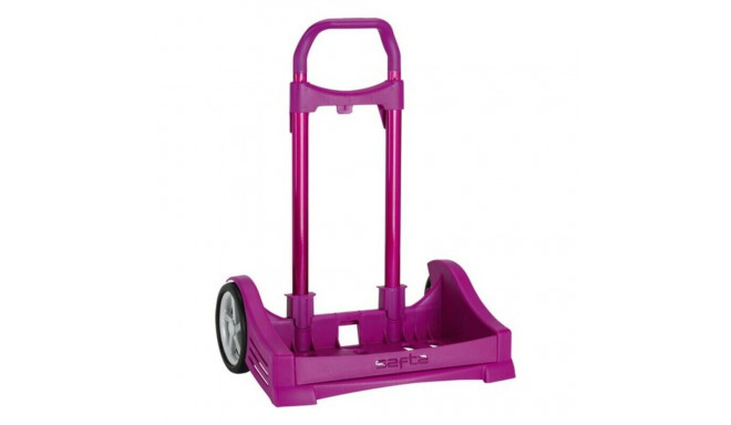 Rucksack Trolley Safta SF-641078-205 Fuchsia 40 x 85 x 28 cm