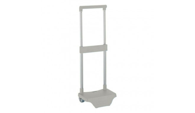 Rucksack Trolley Safta Silver 22 x 67.5 x 17 cm