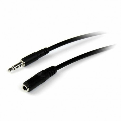 Audio Pikendusjuhe (3.5 mm) Startech MUHSMF1M             Must 1 m