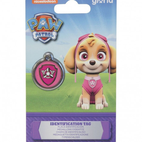 Identification plate for collar The Paw Patrol Skye Size M