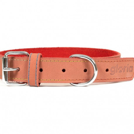 Dog collar Gloria Oasis Red (65 x 3 cm)