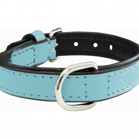 Dog collar Gloria Padded Blue (40 x 2 cm)