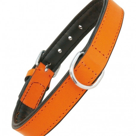 Dog collar Gloria Padded Orange (35 x 1,5 cm)