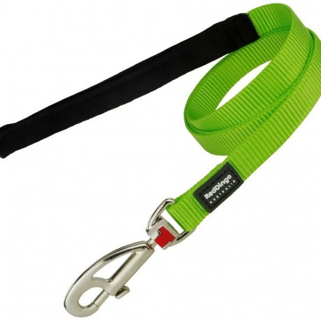 Dog Lead Red Dingo Lime (2.5 x 120 cm)