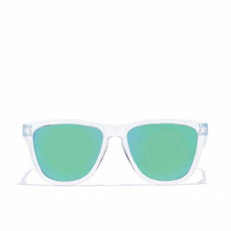 Polarised sunglasses Hawkers One Raw Emerald Green Transparent (Ø 55,7 mm)