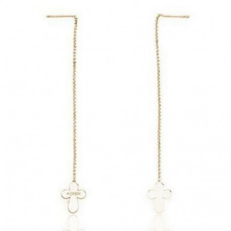 Naiste Kõrvarõngad Amen CROCE ROSE GOLD Sterlinghõbe 925