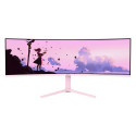 "Arozzi TFT Nova 49"" VA 165Hz curved pink"