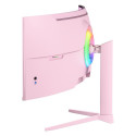 "Arozzi TFT Nova 49"" VA 165Hz curved pink"