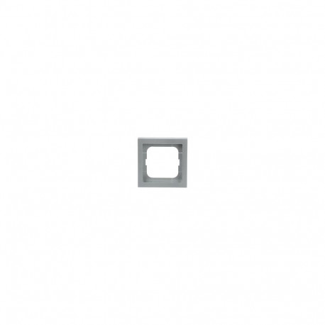 Busch-Jaeger BJ 1721-183K future linear 1-osaline raam alumiiniumhõbe