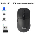 "Equip Kompaktmaus Wireless Dual Mode 6Btn L+R schwarz"